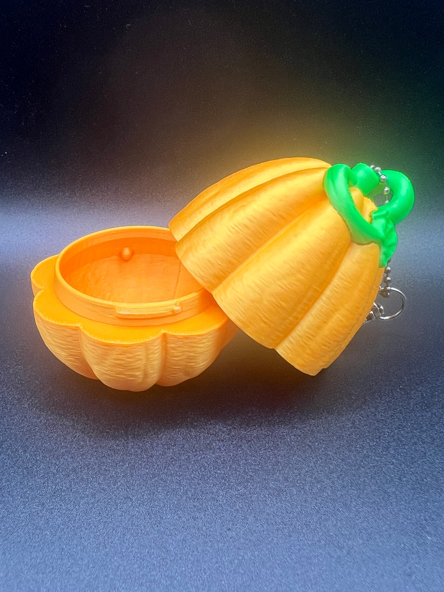 Pumpkin keychain keepsake