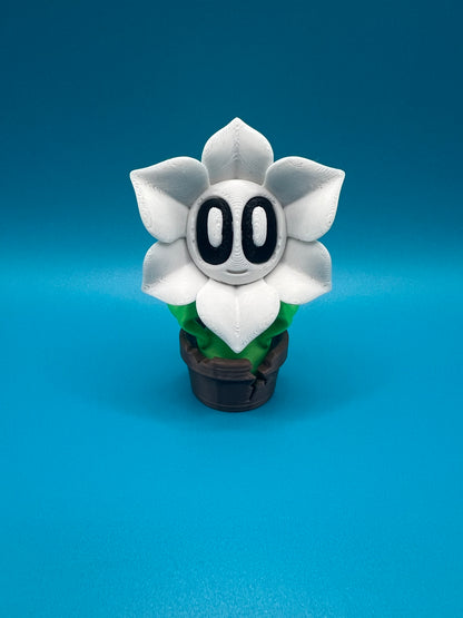 Blob flower & cracked pot