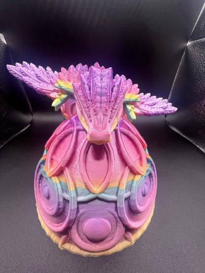 Large dragon & Egg
