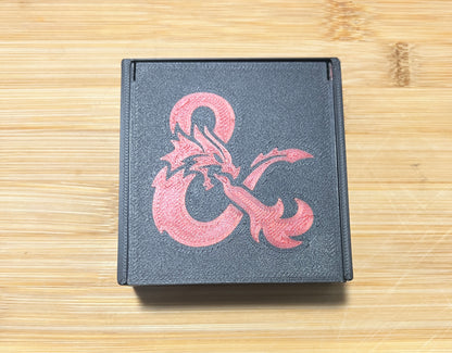 D&D dice box & dice