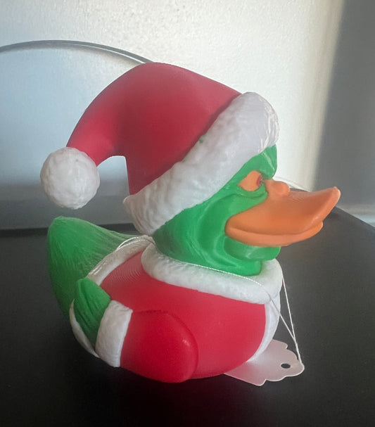 Santa Grinch Duck