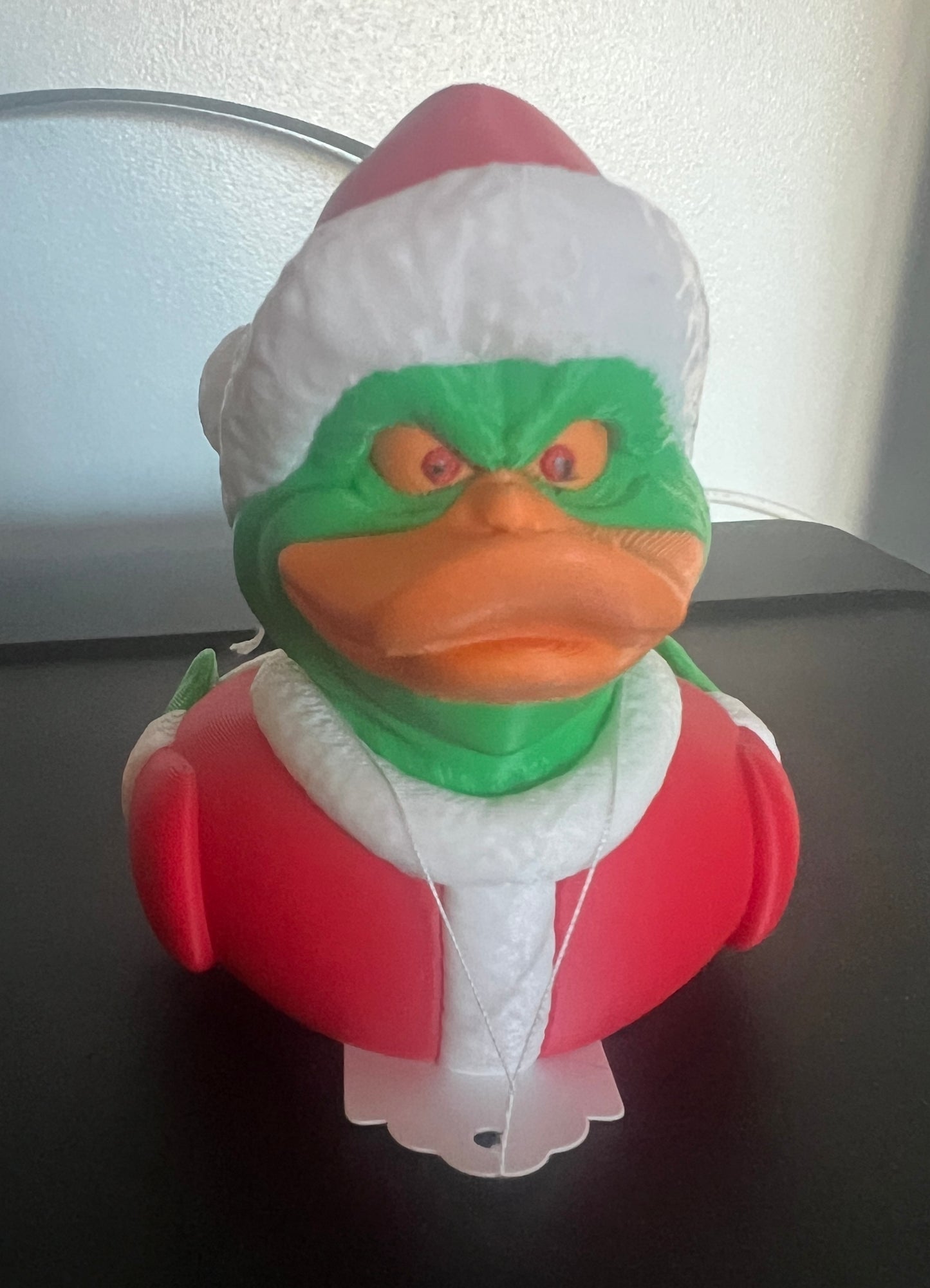 Santa Grinch Duck