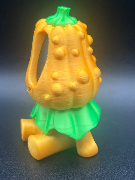 Pumpkin sitting