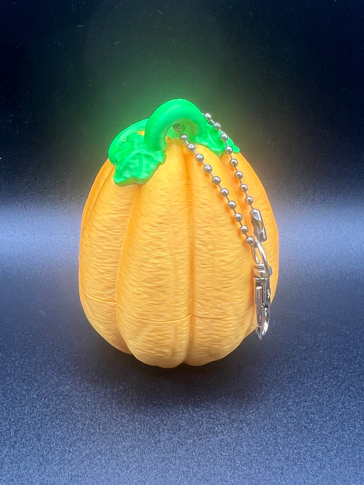 Pumpkin keychain keepsake